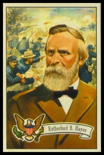 22 Rutherford B Hayes
